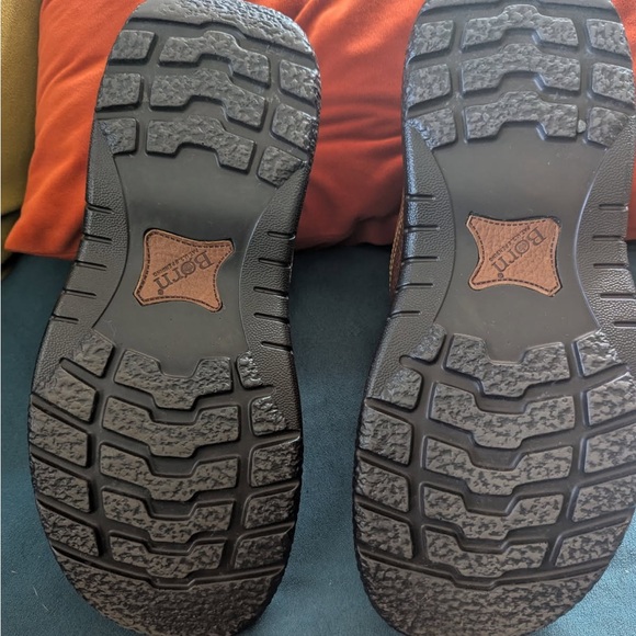 Born Brown Full Grain Leather Oxfords with Vintage Stitching Size M8 - Picture 11 of 11